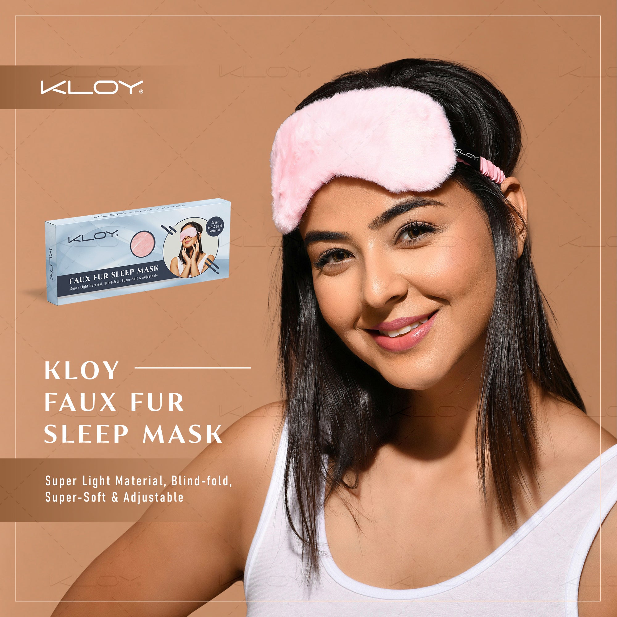 KLOY 100% Mulberry Silk Sleep Eye Mask, Super Smooth for Blind Fold