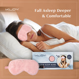 KLOY 100% Mulberry Silk Sleep Eye Mask, Super Smooth for Blind Fold
