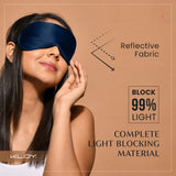 KLOY 100% Mulberry Silk Sleep Eye Mask, Super Smooth for Blind Fold