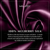 KLOY 100% Mulberry Silk Sleep Eye Mask, Super Smooth for Blind Fold