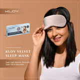 KLOY 100% Mulberry Silk Sleep Eye Mask, Super Smooth for Blind Fold