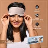 KLOY 100% Mulberry Silk Sleep Eye Mask, Super Smooth for Blind Fold