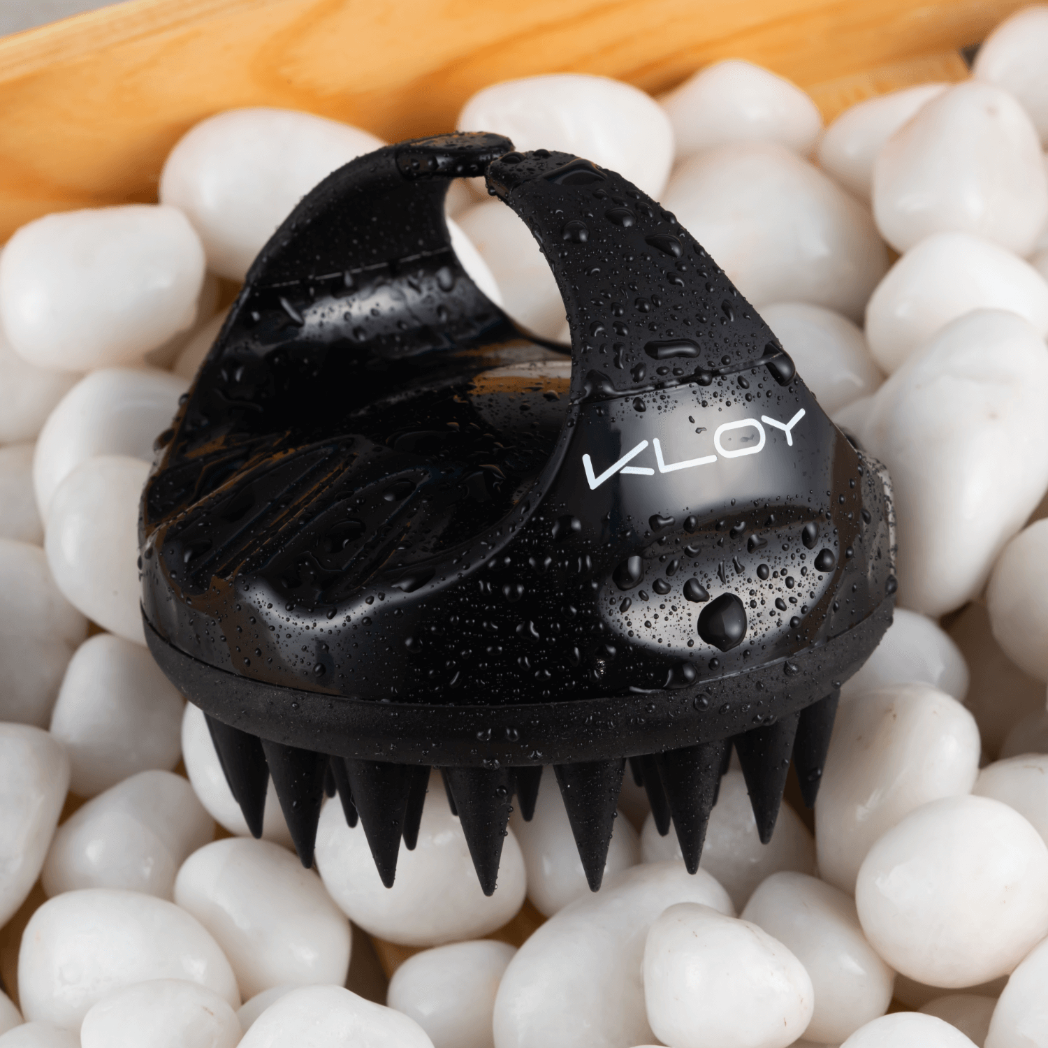 Kloy Hair Massage Brush - Black