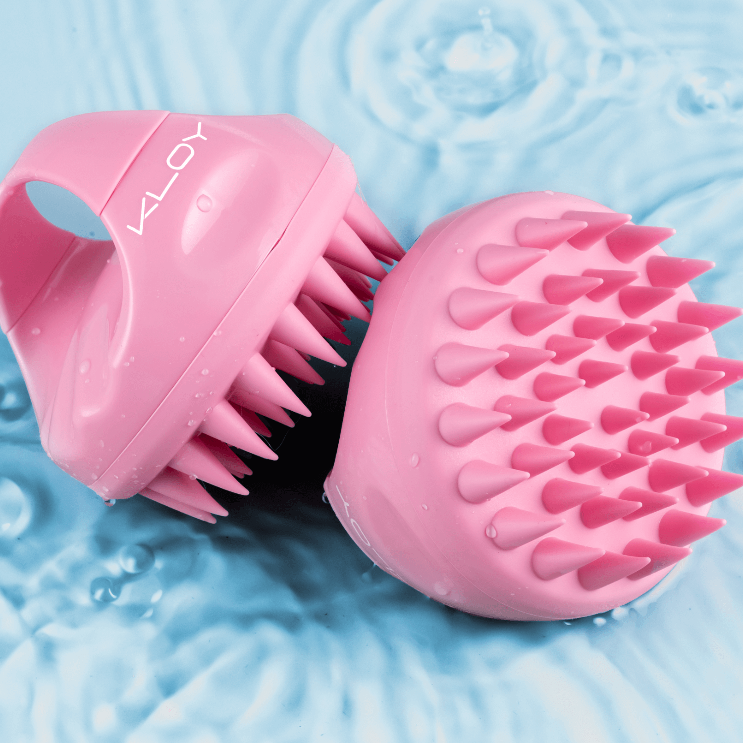Combo of Kloy Hair Massage Brush - Pink & Red
