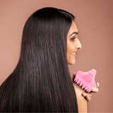 Kloy Hair Massage Brush - Pink