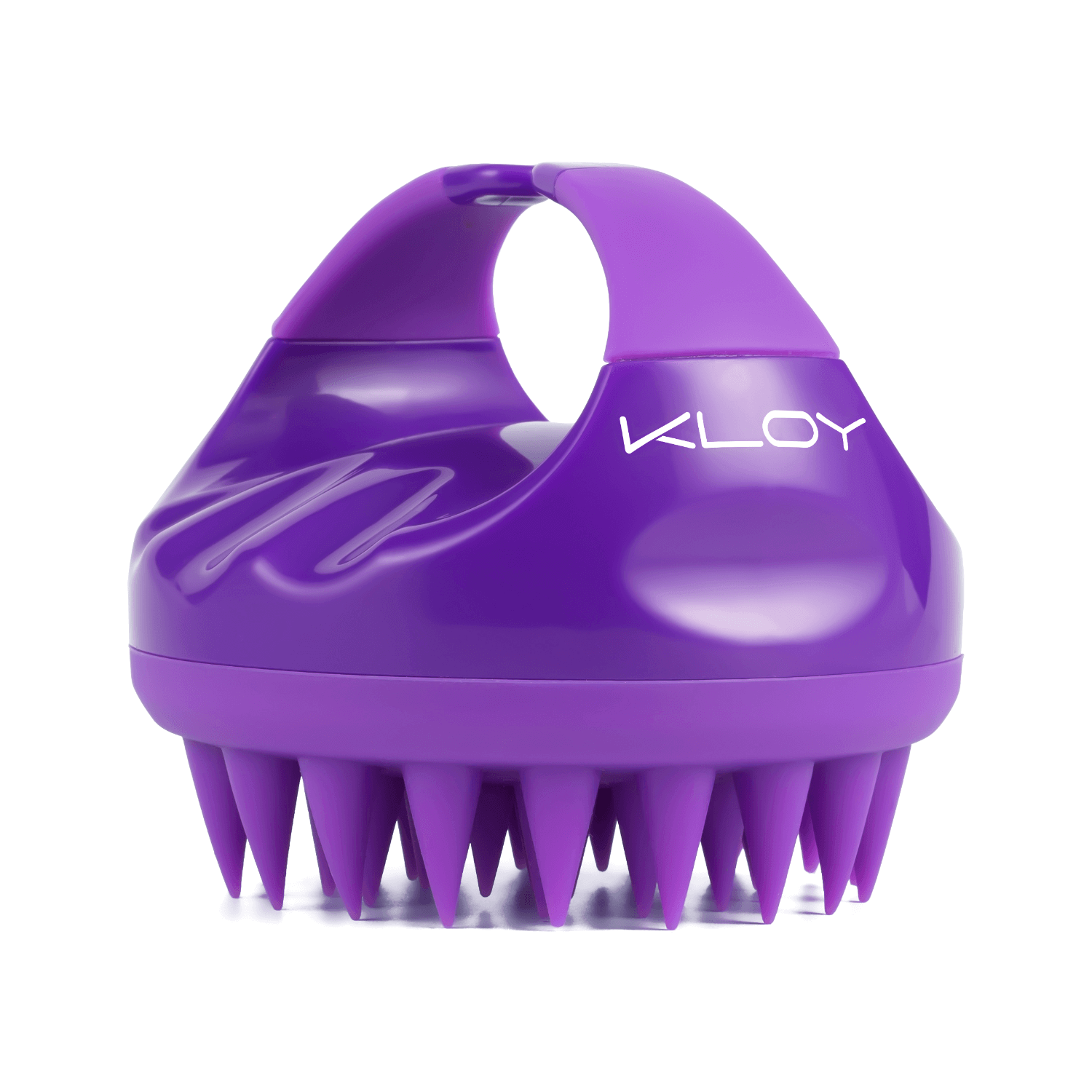 Combo of Kloy Hair Massage Brush - Green & Purple