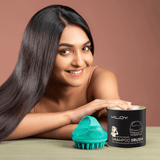 Kloy Hair Massage Brush - Green