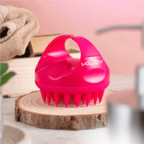 Kloy Hair Massage Brush - Red