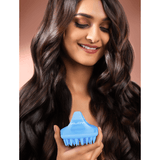 Combo of Kloy Hair Massage Brush - Sky Blue & Red