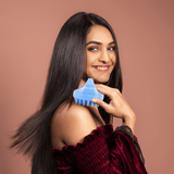 Combo of Kloy Hair Massage Brush - Sky Blue & Pink