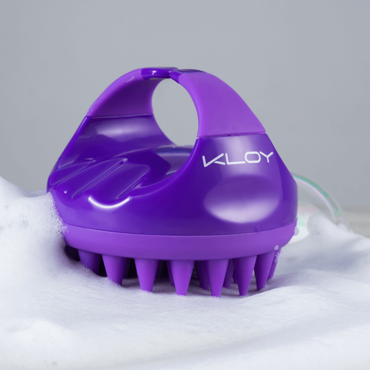 Combo of Kloy Hair Massage Brush - Green & Purple