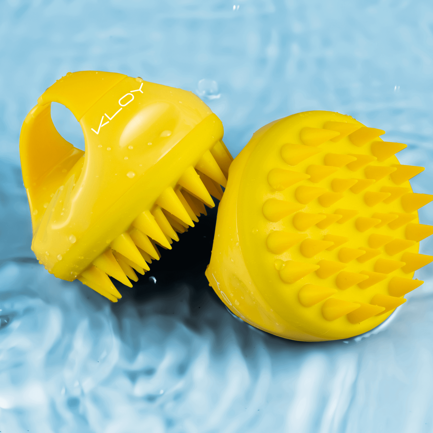 Kloy Hair Massage Brush - Yellow
