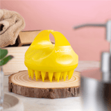Combo of Kloy Hair Massage Brush - Sky Blue & Yellow