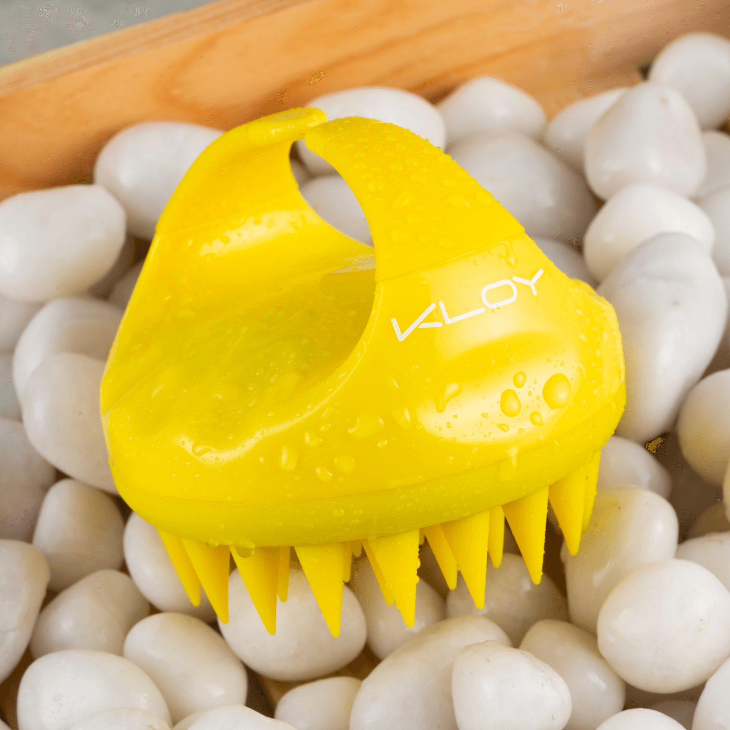 Kloy Hair Massage Brush - Yellow