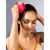 Combo of Kloy Hair Massage Brush - Sky Blue & Red