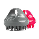 Combo of Kloy Hair Massage Brush - Grey & Red