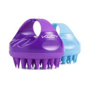 Combo of Kloy Hair Massage Brush - Purple & Sky Blue