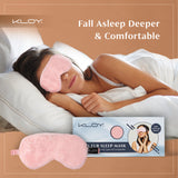 KLOY 100% Mulberry Silk Sleep Eye Mask, Super Smooth for Blind Fold