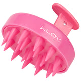 KLOY Round Hair Scalp Massager Shampoo Brush, Super Soft Bristles,  Anti-Dandruff-Textured Pink
