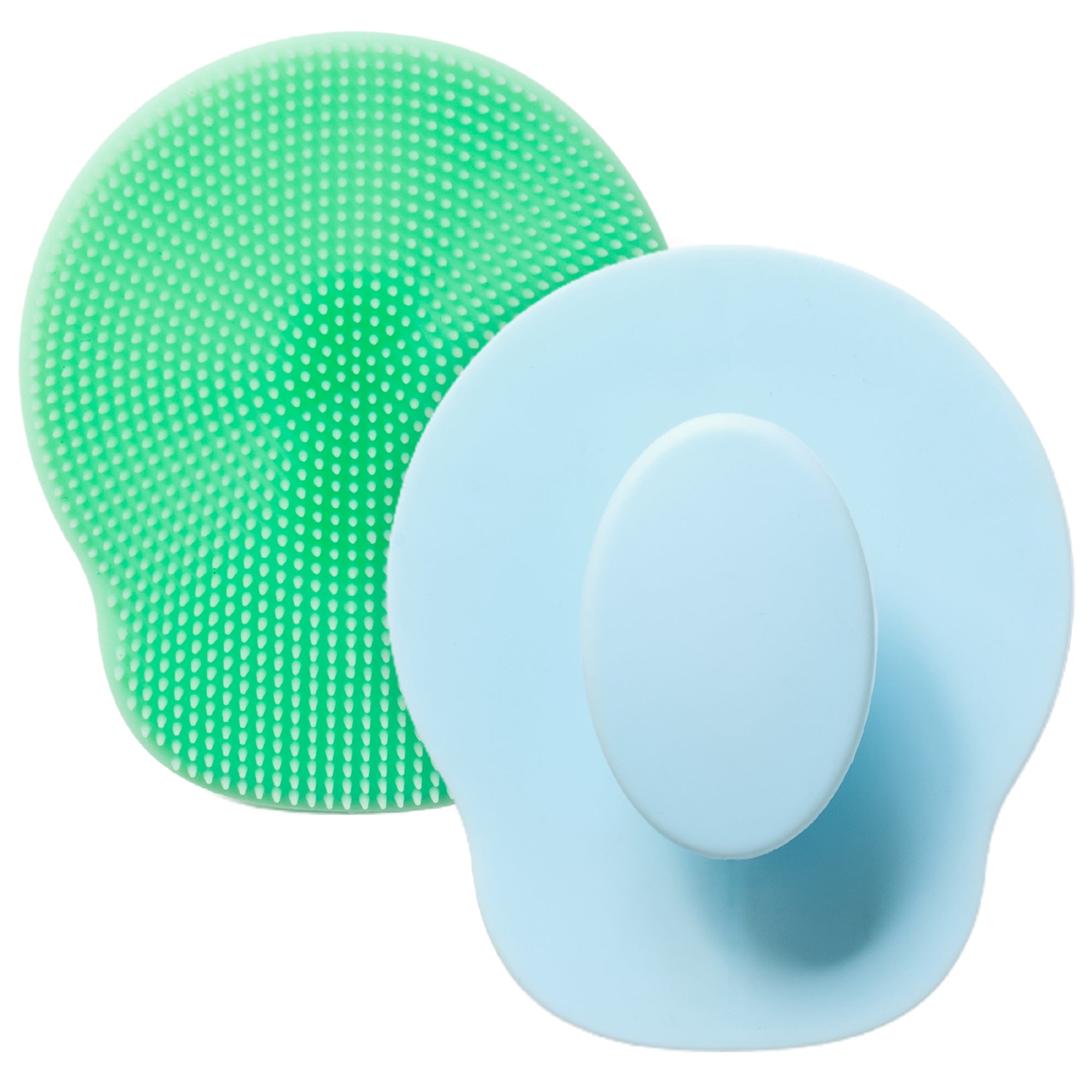 KLOY Silicone Face Cleansing Scrubber for Exfoliation, Massaging (Pack of 2)