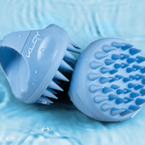 Combo of Kloy Hair Massage Brush - Sky Blue & Yellow