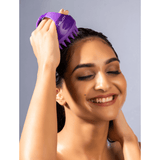 Combo of Kloy Hair Massage Brush - Green & Purple