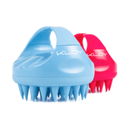 Combo of Kloy Hair Massage Brush - Sky Blue & Red